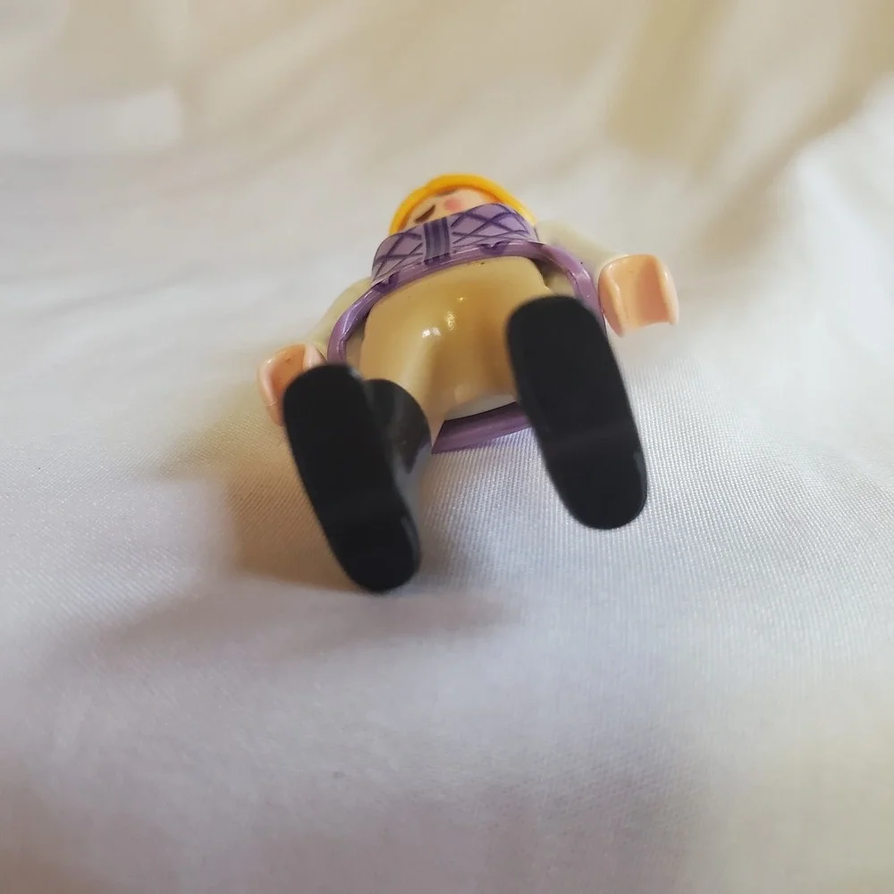 Playmobil Figure Lady Mom Woman Equestrian Horse Riding Ranch Farm Rider Purple